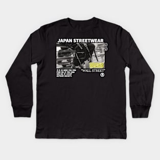 Japanese Streetwear NY Kids Long Sleeve T-Shirt